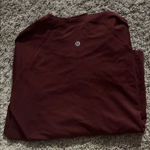 lululemon swiftly tech long sleeve shirt. size 8 race length